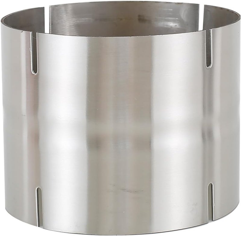 eLifecenter Universal ID 4.5" 4-1/2 Inch Exhaust Coupler Stainless Steel Exhaust Adapter - Image 3